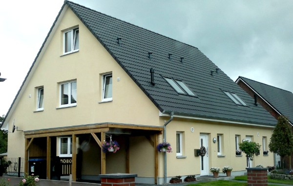 klassiches Doppelhaus klassiches Doppelhaus